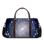 Lunar Phase Cycle Print Duffle Bag