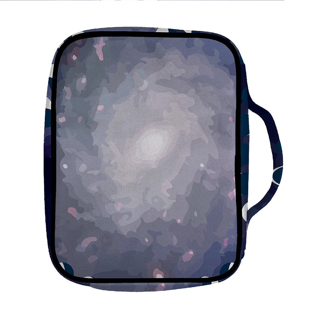 Lunar Phase Cycle Print Front Pocket Bible Bag