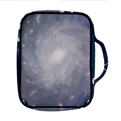 Lunar Phase Cycle Print Front Pocket Bible Bag