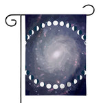 Lunar Phase Cycle Print House Flag