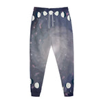 Lunar Phase Cycle Print Jogger Pants