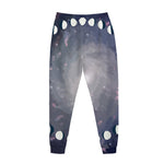 Lunar Phase Cycle Print Jogger Pants