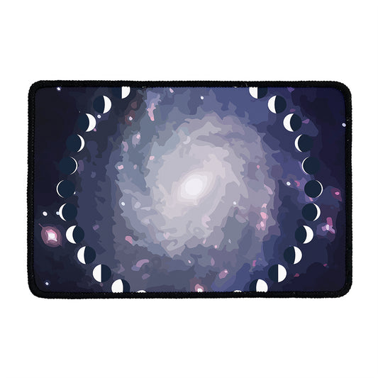 Lunar Phase Cycle Print Kitchen Mat