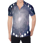 Lunar Phase Cycle Print Men's Shirt