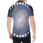 Lunar Phase Cycle Print Men's Shirt