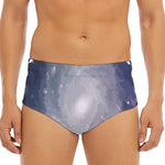 Lunar Phase Cycle Print Men's Triangle Swim Briefs