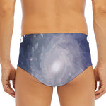 Lunar Phase Cycle Print Men's Triangle Swim Briefs