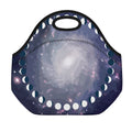 Lunar Phase Cycle Print Neoprene Lunch Bag