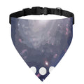 Lunar Phase Cycle Print Over The Collar Dog Bandana