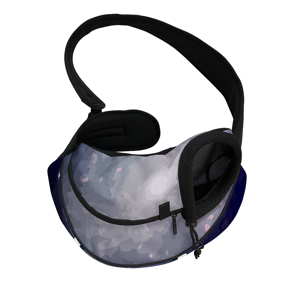 Lunar Phase Cycle Print Pet Sling Carrier