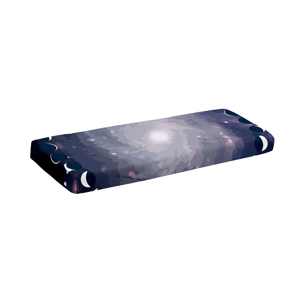 Lunar Phase Cycle Print Piano Keyboard Cover