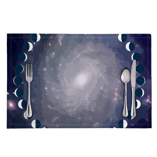 Lunar Phase Cycle Print Placemat