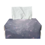 Lunar Phase Cycle Print Rectangle Tissue Box Cover
