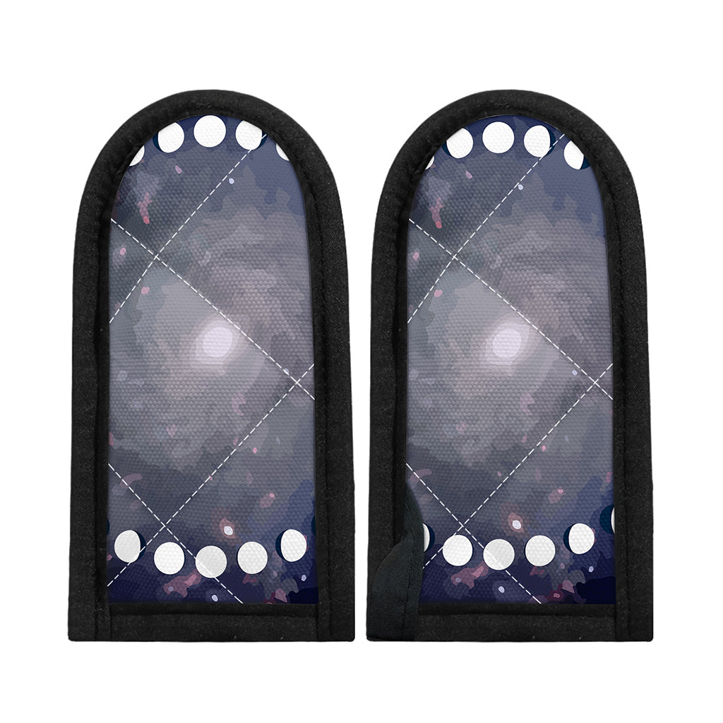 Lunar Phase Cycle Print Skillet Handle Cover