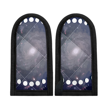 Lunar Phase Cycle Print Skillet Handle Cover