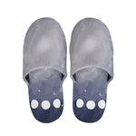 Lunar Phase Cycle Print Slippers