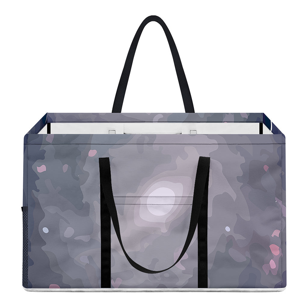 Lunar Phase Cycle Print Utility Tote Bag