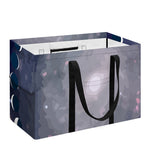 Lunar Phase Cycle Print Utility Tote Bag
