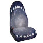 Lunar Phase Cycle Print Waterproof Car Seat Cover