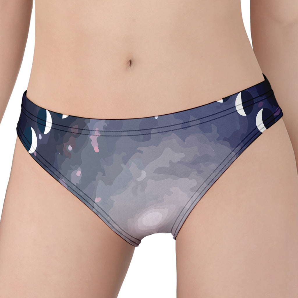 Lunar Phase Cycle Print Women's Panties