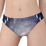 Lunar Phase Cycle Print Women's Panties