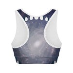 Lunar Phase Cycle Print Women's Sports Bra