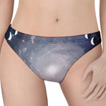 Lunar Phase Cycle Print Women's Thong