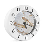 Lycoptera Fish Fossil Print Alarm Clock