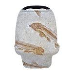 Lycoptera Fish Fossil Print Baby Seat Cover