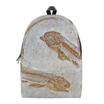 Lycoptera Fish Fossil Print Backpack