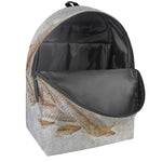 Lycoptera Fish Fossil Print Backpack