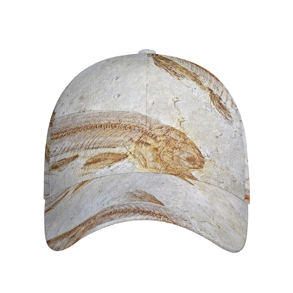 Lycoptera Fish Fossil Print Baseball Cap