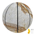 Lycoptera Fish Fossil Print Basketball