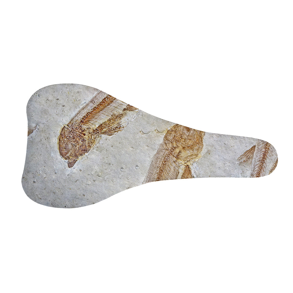 Lycoptera Fish Fossil Print Bicycle Seat Cover