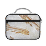 Lycoptera Fish Fossil Print Briefcase Bible Bag