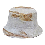 Lycoptera Fish Fossil Print Bucket Hat