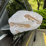 Lycoptera Fish Fossil Print Car Side Mirror Covers