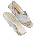 Lycoptera Fish Fossil Print Casual Shoes