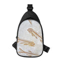 Lycoptera Fish Fossil Print Sling Bag