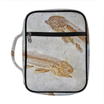 Lycoptera Fish Fossil Print Front Pocket Bible Bag