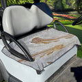 Lycoptera Fish Fossil Print Golf Cart Seat Cover