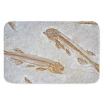 Lycoptera Fish Fossil Print Indoor Door Mat