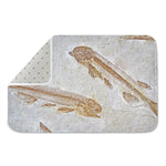 Lycoptera Fish Fossil Print Indoor Door Mat