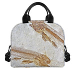 Lycoptera Fish Fossil Print Insulated Lunch Bag