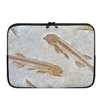 Lycoptera Fish Fossil Print Laptop Sleeve