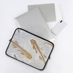 Lycoptera Fish Fossil Print Laptop Sleeve