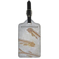 Lycoptera Fish Fossil Print Luggage Tag