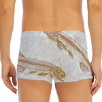 Lycoptera Fish Fossil Print Men's Short Boxer Briefs