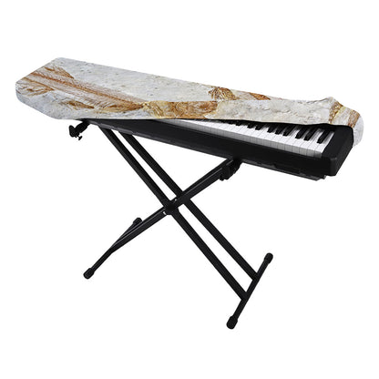 Lycoptera Fish Fossil Print Piano Keyboard Cover