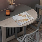 Lycoptera Fish Fossil Print Placemat